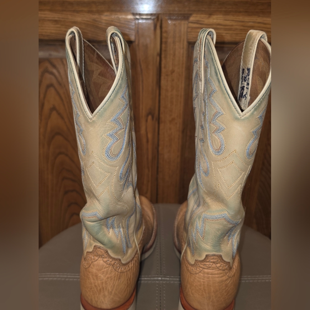 Ariat Womens Tan Cobalt XR Cowgirl Western Rodeo Boots 17921 Sz 7B - Picture 10 of 10